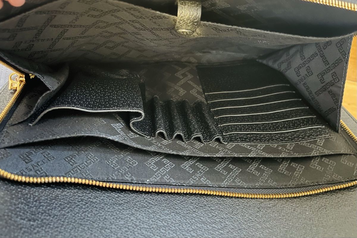 Versace Taschen: Versace Handtasche Schwarz Leder - NEU – Neu und originalverpackt aus Matzingen von hase1294 3