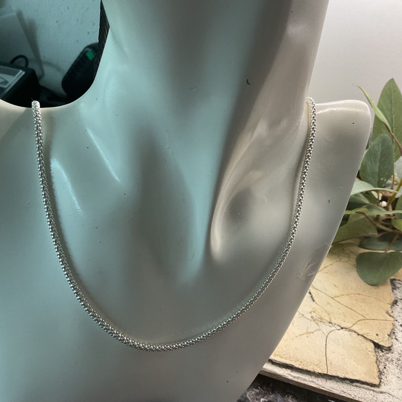 Catenine: Popcorn Collier, 3mm, 47cm – Nuovo (secondo la descrizione) da Luzern venduto da S.Kern01 4