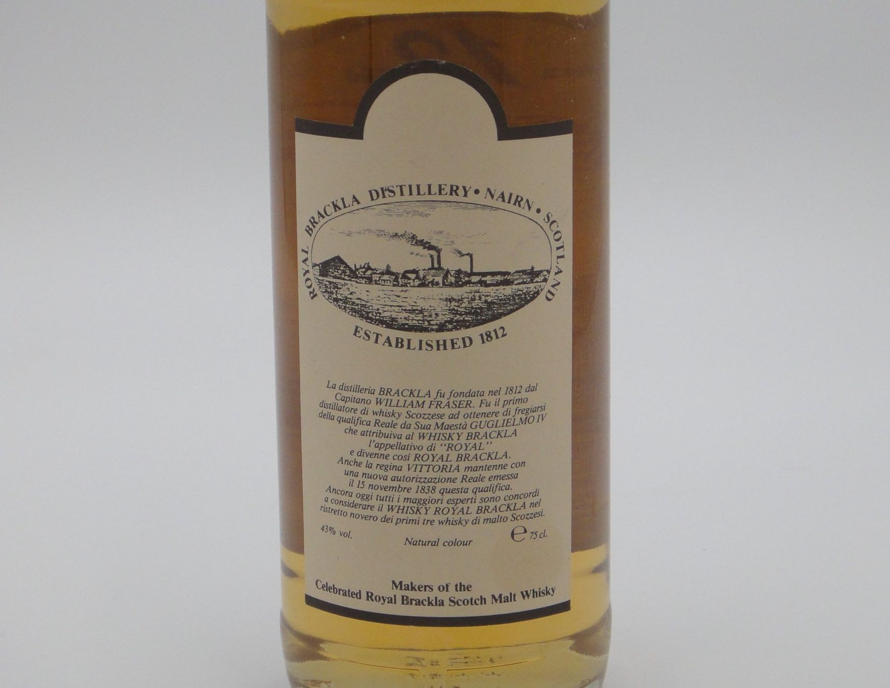 Bevande alcoliche: ROYAL BRACKLA 12 Year Old - 1980 – Nuovo (secondo la descrizione) da Lausanne venduto da mic_nf2y 2