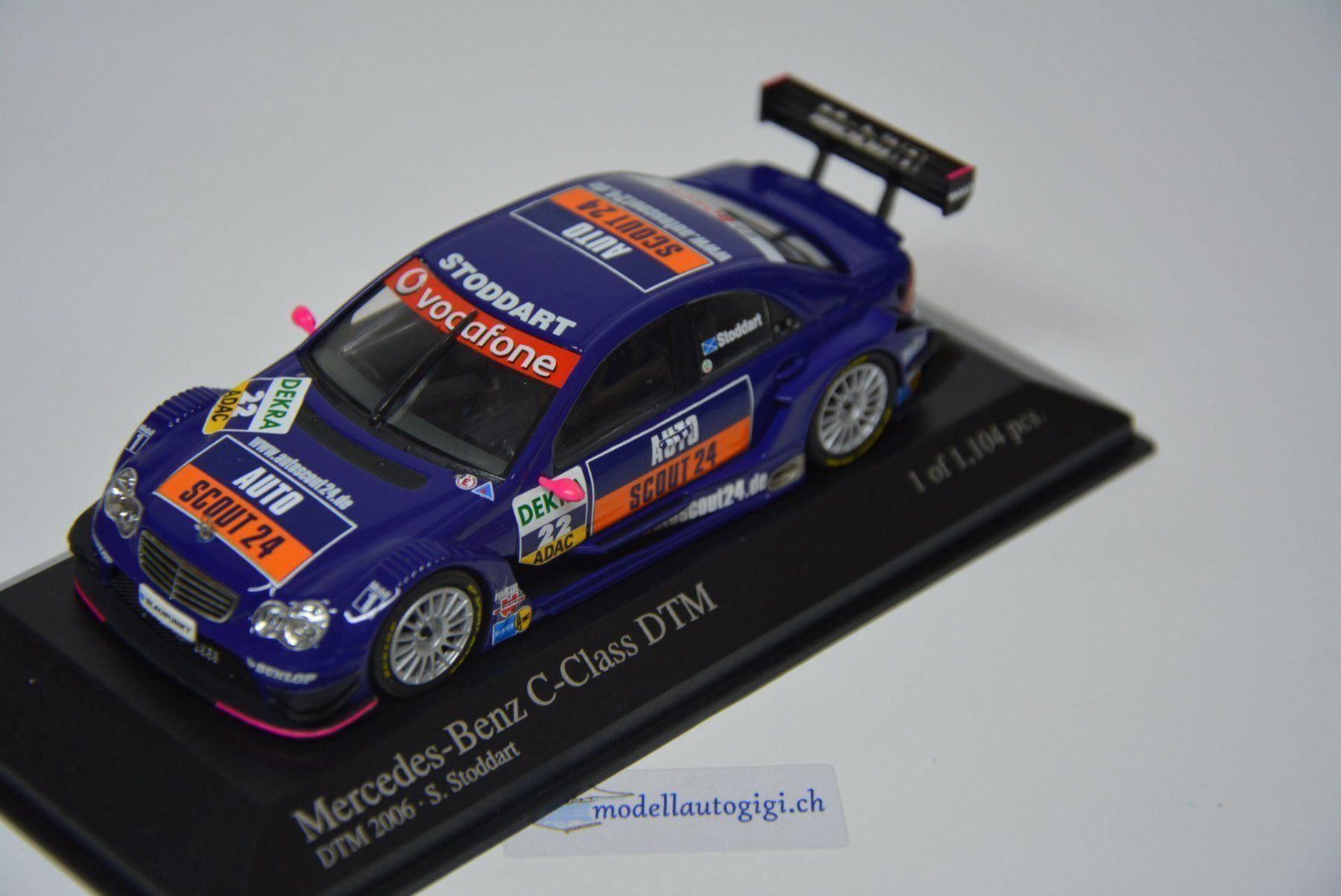 Mercedes-Benz Modellini d'auto: Mercedes C-Class DTM 2006 , 1:43 – Nuovo e nell'imballaggio originale da Goldach venduto da Feivel9 2