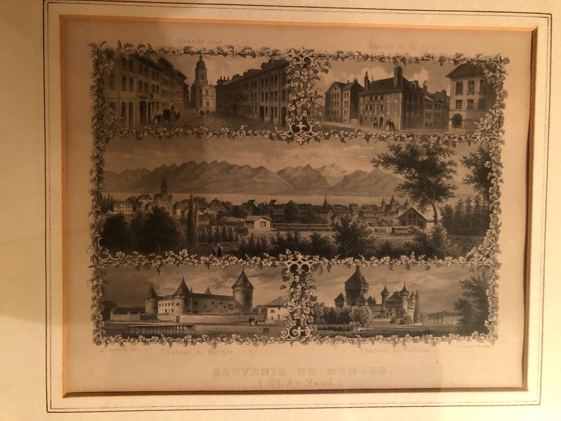 Foto & Immagini: Souvenir de Morges. Verlag Chr. Krüsi. – Usato da Wald ZH venduto da mlnt 5