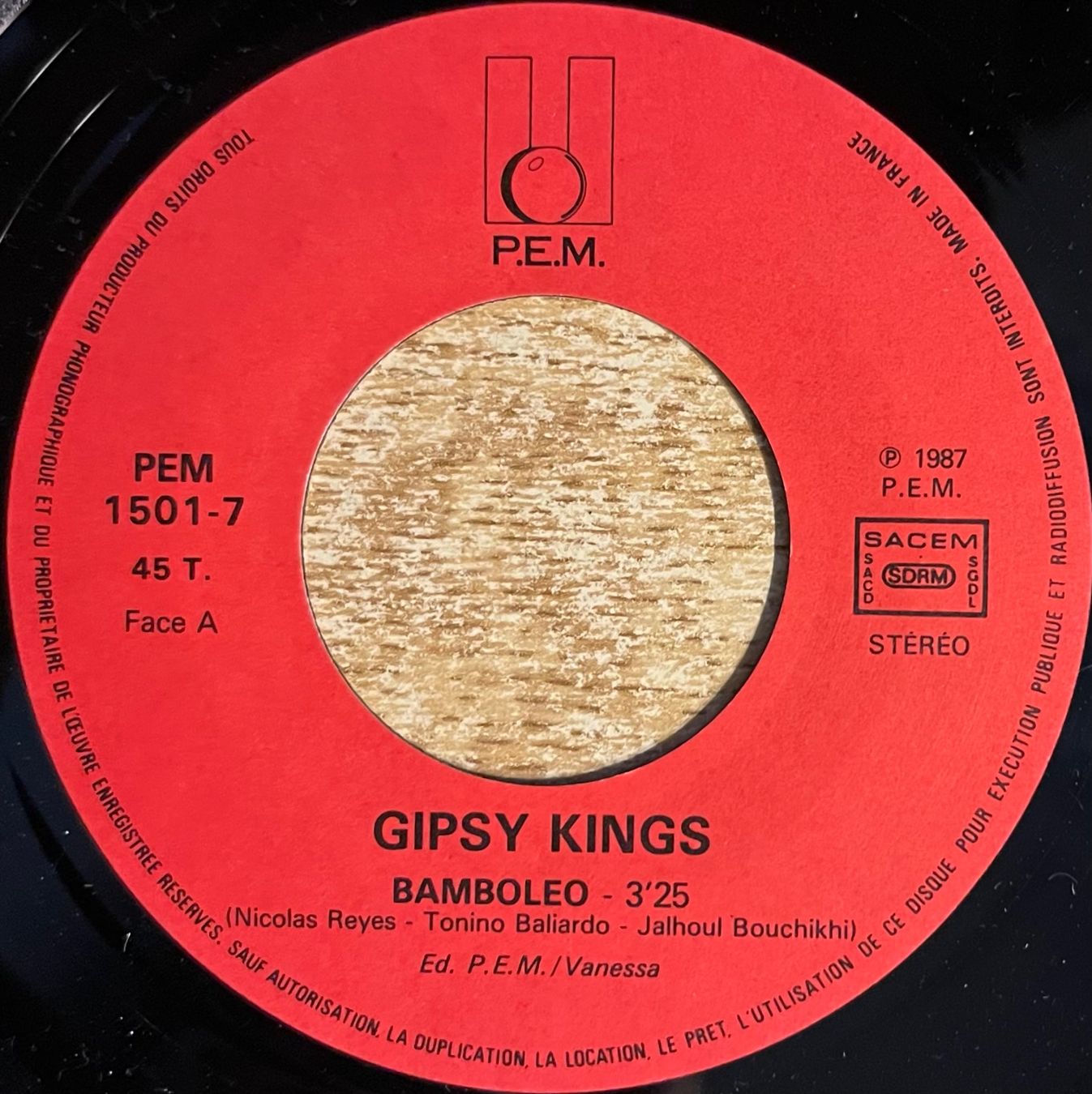 Dischi in vinile: GIPSY KINGS - DJOBI-DJOBA – Usato da Bussigny venduto da vinyl-pas-cher 3