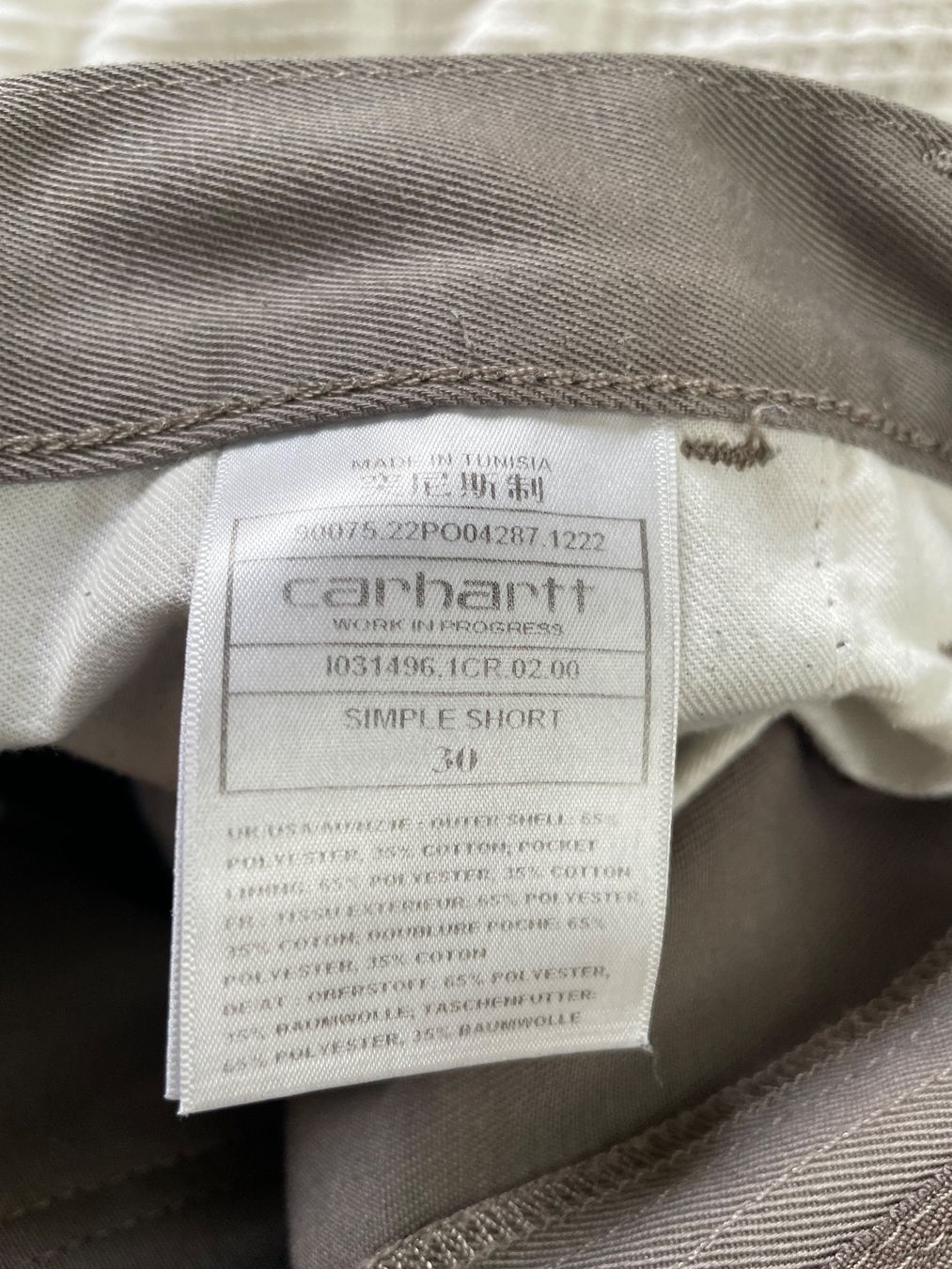 Carhartt Pantalons: Carhartt Single Knee Short 30 – D'occasion à Dornach par tom_xy85 3