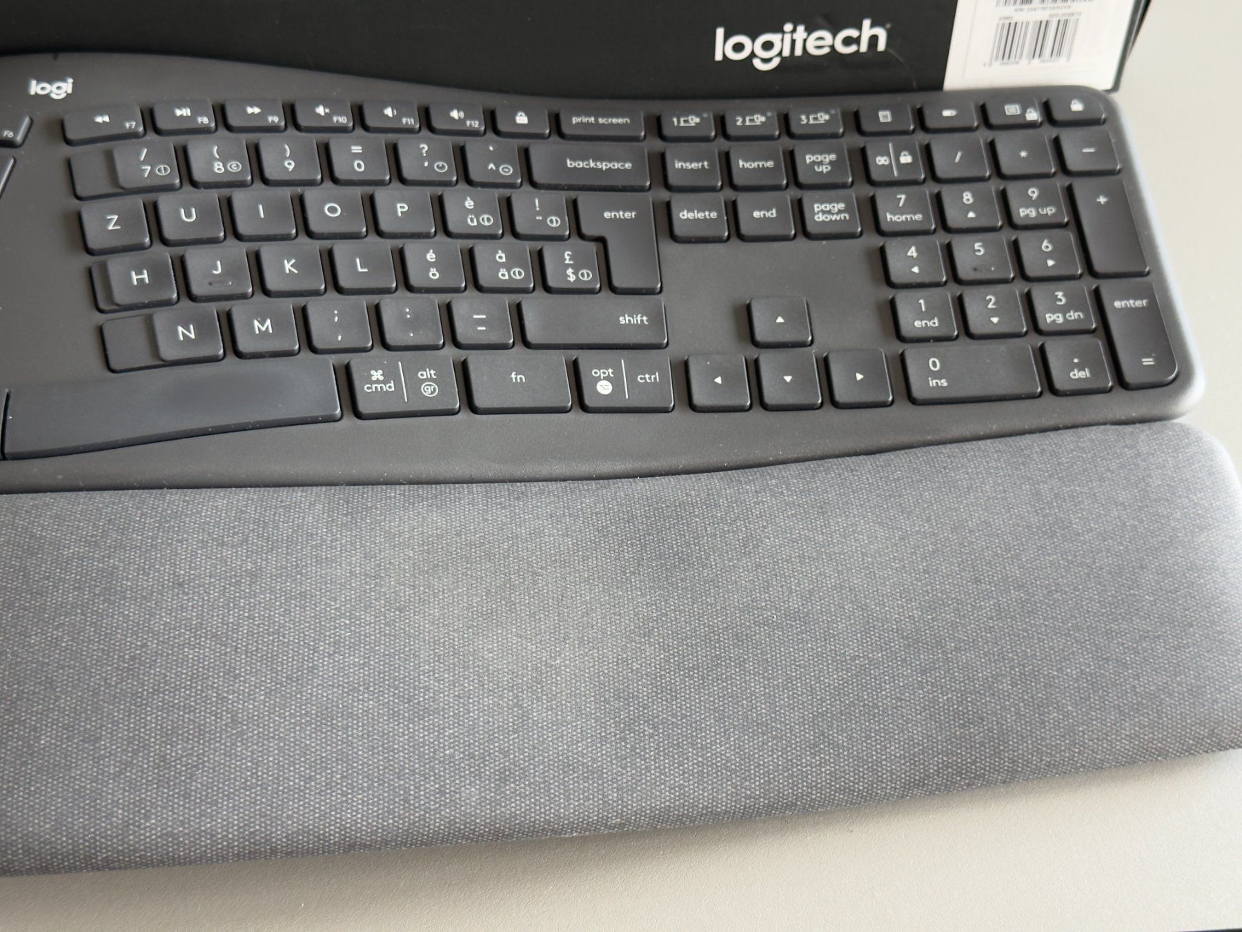 Logitech Tastiere: Logitech K860 - Ergonomische Tastatur | CH-Layout – Usato da Chur venduto da eurostile 2
