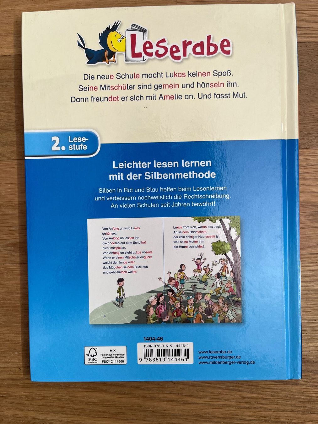 Libri: Leserabe, 2.Lesestufe, Alle gegen Lukas – Usato da Langendorf venduto da Wubri 2