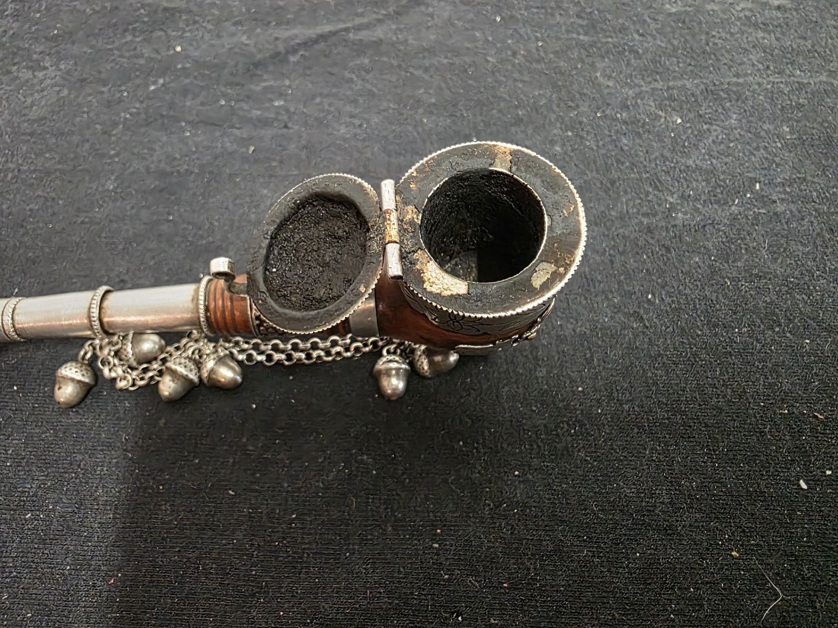 Pipe & Accessori: Alte Schweizer Tabakpfeife Holz Silber Lindauer – Usato da Degersheim venduto da Antiko 5