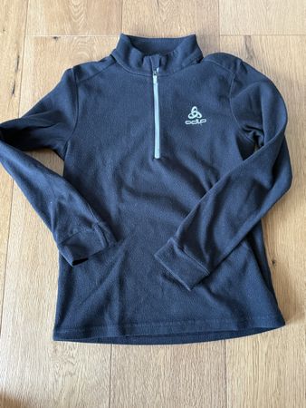 Odlo Fleece Thermo Pullover schwarz Gr 140