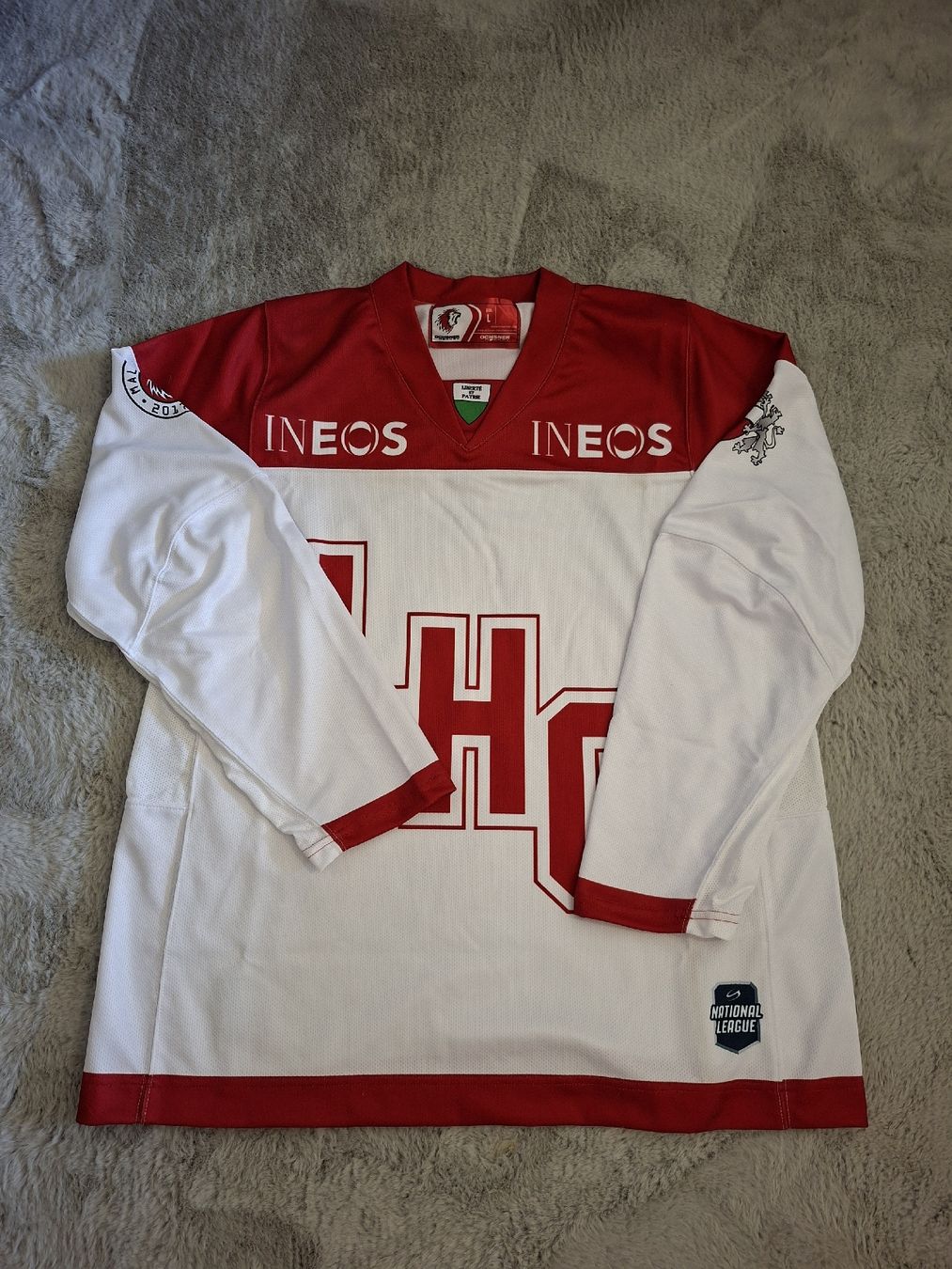 Lausanne Hockey Club Canottiere & Pantaloni: Maillot hockey LHC taille L  – Usato da Renens VD venduto da ser_j2fn