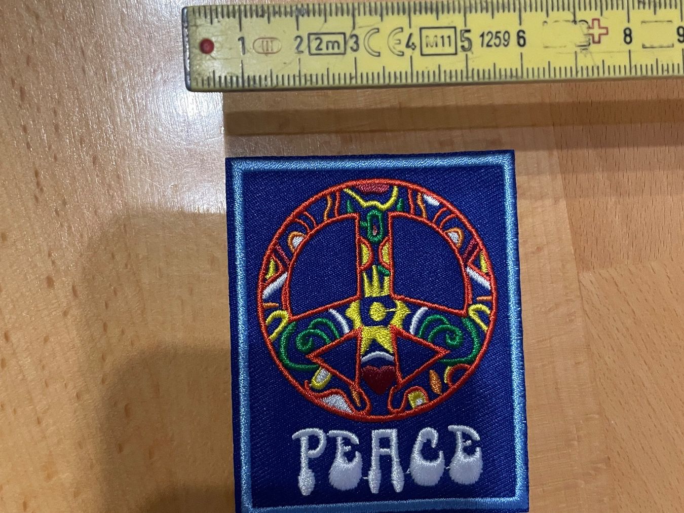 Patches: Peace Patch Sticker Aufnäher 2 – Neu (gemäss Beschreibung) aus Horn von abutre72