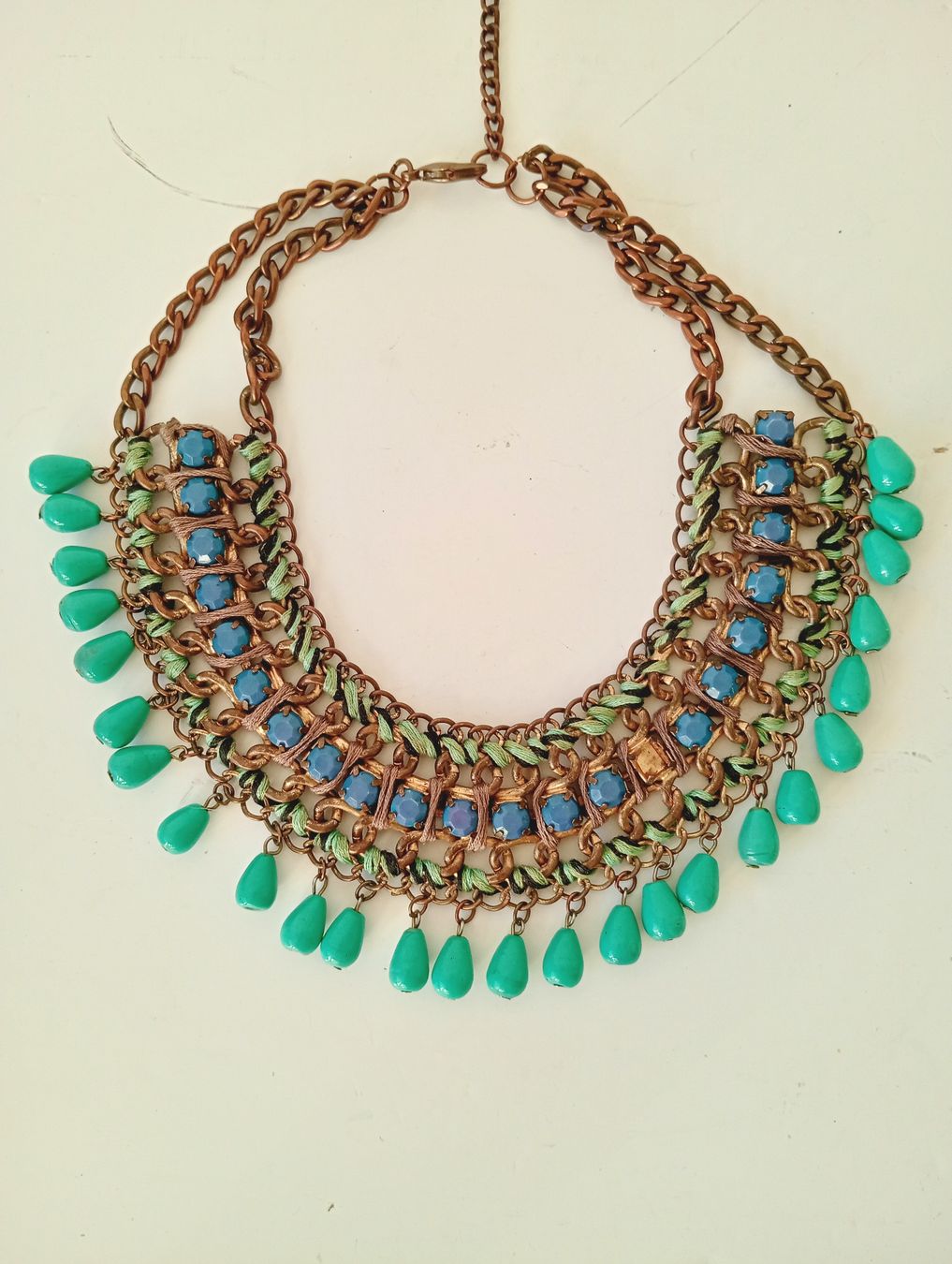 Zara Catenine: Zara Statement - Halskette Boho Ethno Stil Defekt – Difettoso da Allschwil venduto da Evgeniia78