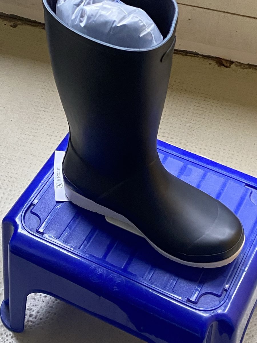 Scarpe da uomo: Regenstiefel Viking -fast neu Grösse 40 – Usato da Basel venduto da Barry27