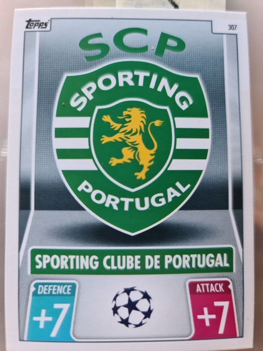 Topps Sammelbilder & Trading cards: Topps Match Attax 307 – Gebraucht aus Dintikon von Prime-shop