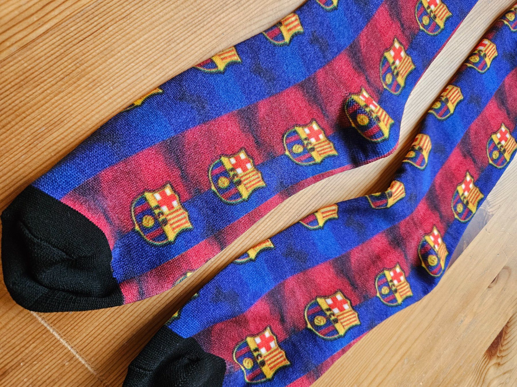 Socken: Socken FC Barcelona Spanien – Neu (gemäss Beschreibung) aus Hägglingen von United-Village-Trade 3