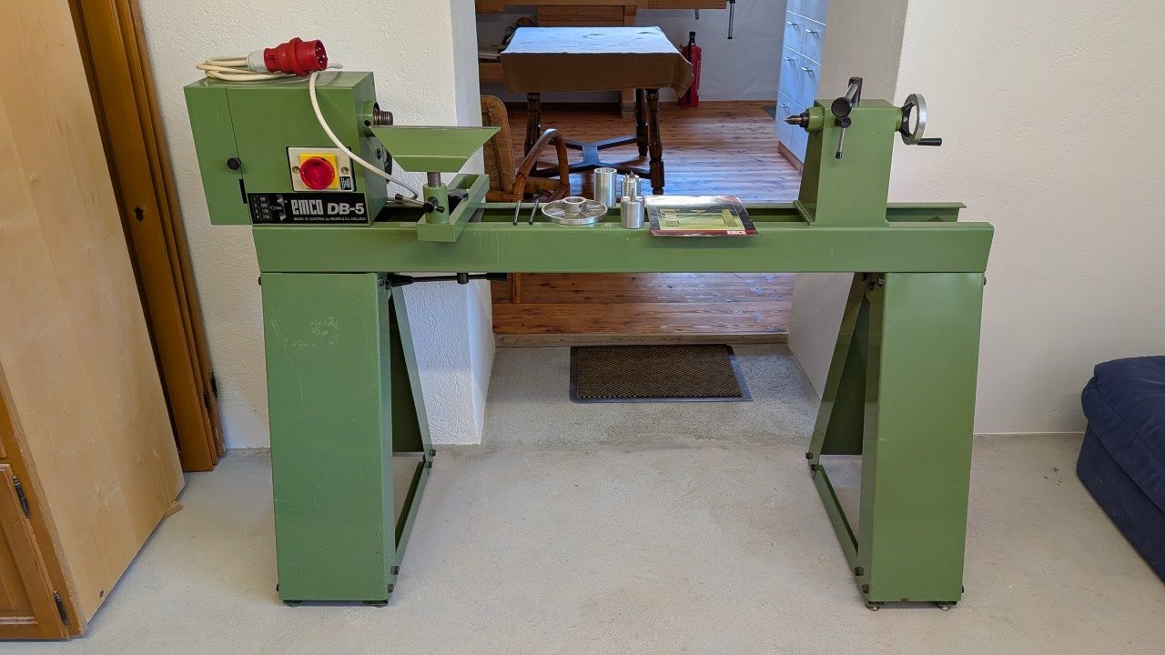 Emco Toutes les machines: Drechselbank EMCO DB-5 – D'occasion à Matten b. Interl par rud_shk9