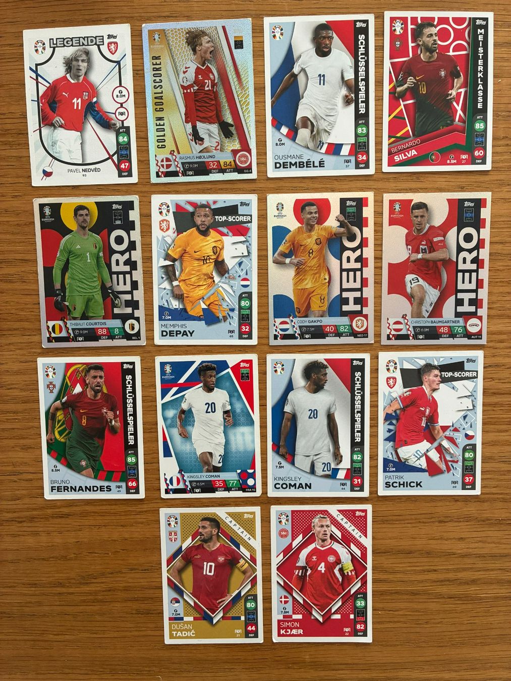 Topps Carte collezionabili: Topps Match Attax - Euro 2024 – Usato da Muttenz venduto da Juvenile33