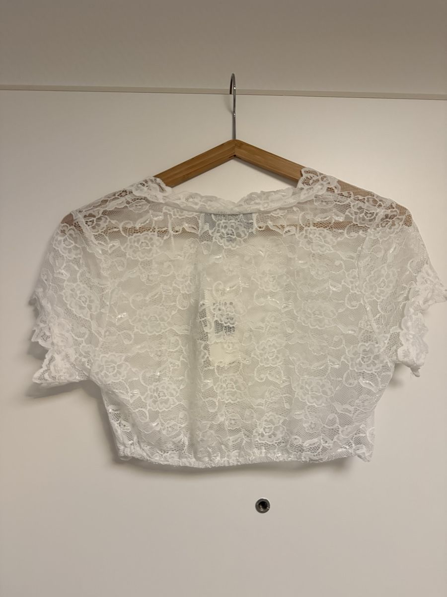 Camicette: Dirndl Bluse Weiss Gr. 38 – Nuovo (secondo la descrizione) da Meilen venduto da Aqualinas 1