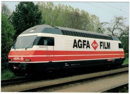 SBB Re 460 015-1 Werbelok Agfa Film