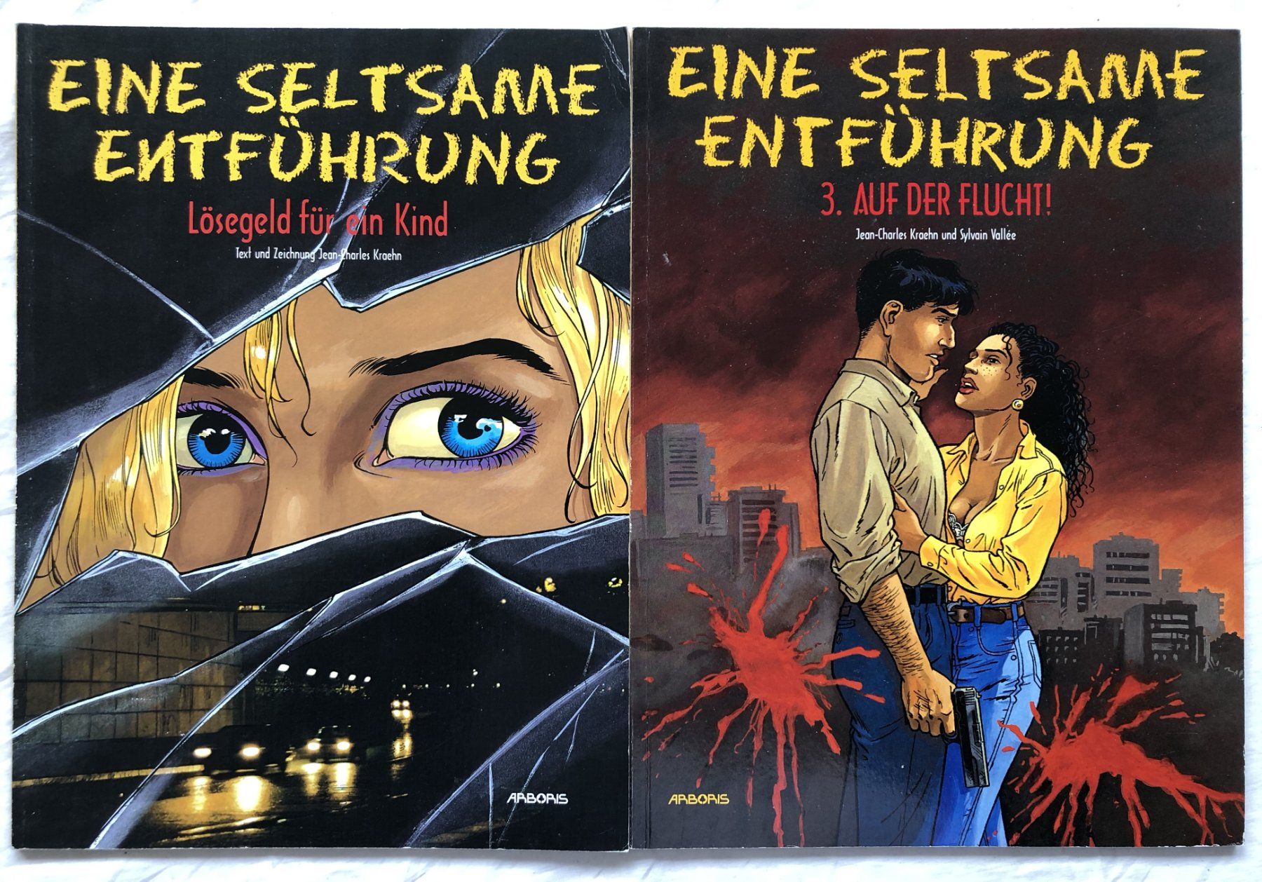 Fumetti: Eine seltsame Entführung - Comicbände - Nr.2+3 – Usato da Schaffhausen venduto da durruti