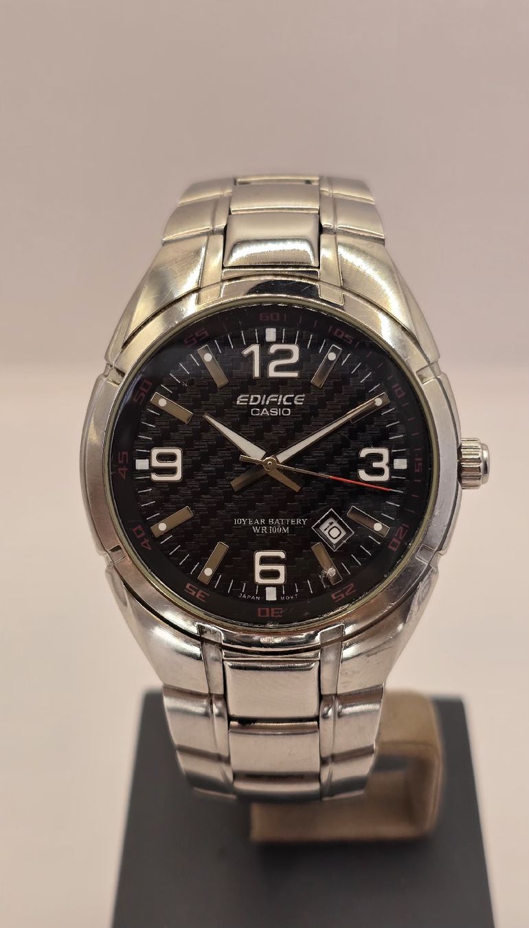 Casio Uhren: Casio Edifice Quartz Date 39,9mm – Gebraucht aus Minusio von AGSuhren