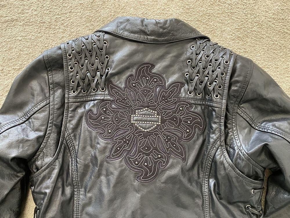 Harley-Davidson Military T-Shirt - Aviano Air Base Design, 100% Baumwolle