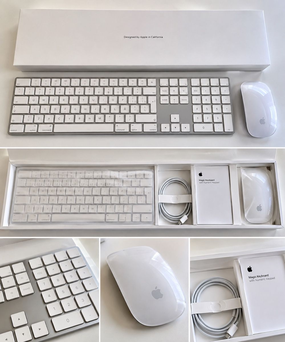 Apple Tastaturen: Apple Magic Keyboard + Magic Mouse NEU – Neu und originalverpackt aus Liestal von JGVOS
