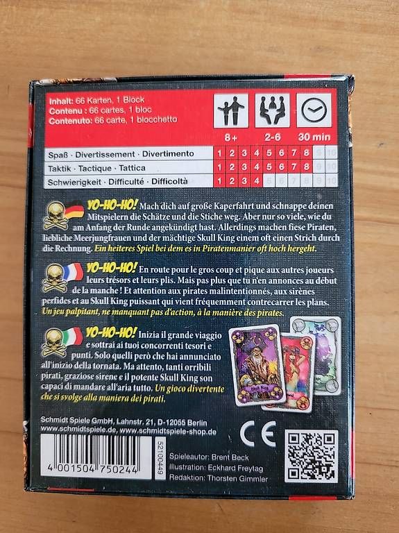 Giochi: Spiel Skull King – Usato da Frauenfeld venduto da Maba066 1