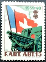 Soldatenmarke 2.WK, Feld Artillerie Abt 15, Wi Art 105