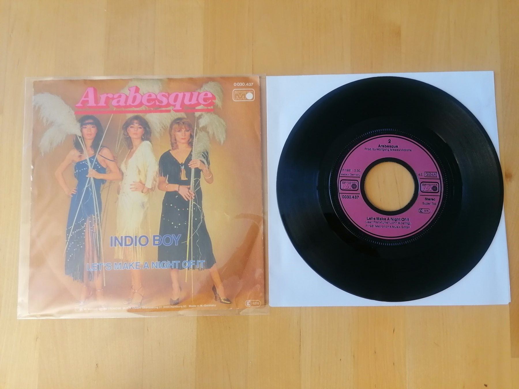 Dischi in vinile: Arabesque – Indio Boy – Usato da Emmenbrücke venduto da lamorak