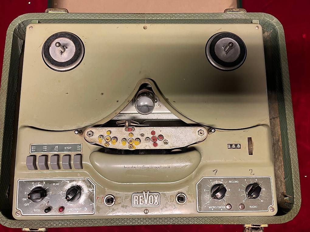 Revox Apparecchi a nastro: Magnétophone REVOX E36 portable  Studer  Non testé – Usato da La Chaux-de-Fonds venduto da Simone1180 1