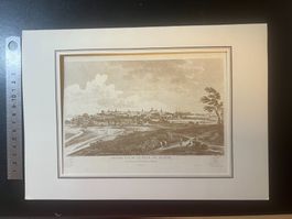 () Gravure Ville de Beaune (Bourgogne, France)