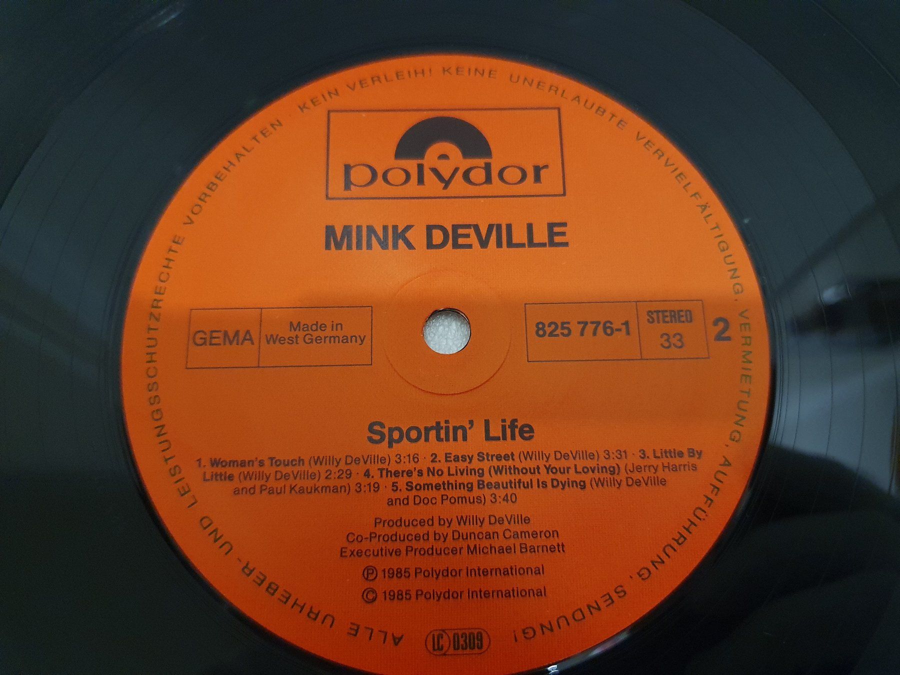 Schallplatten: Mink DeVille – Sportin' Life – Gebraucht aus Uster von Vinyl-Leidenschaft 6
