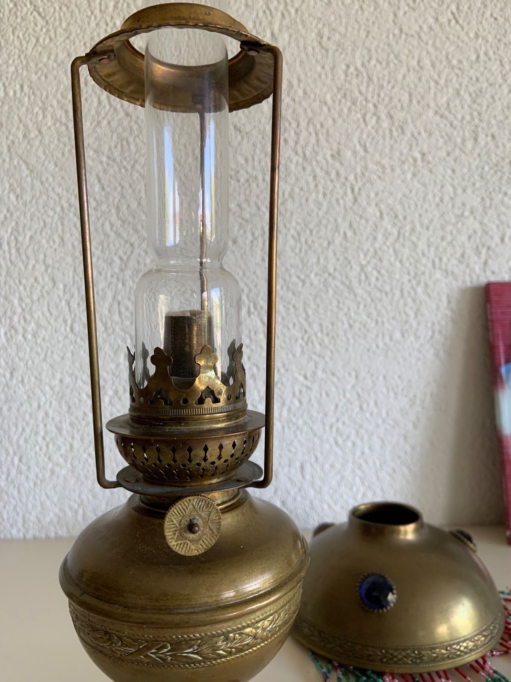 Lampade: Kleine Hugo Schneider Petrollampe – Usato da Kerns venduto da kathia08 5