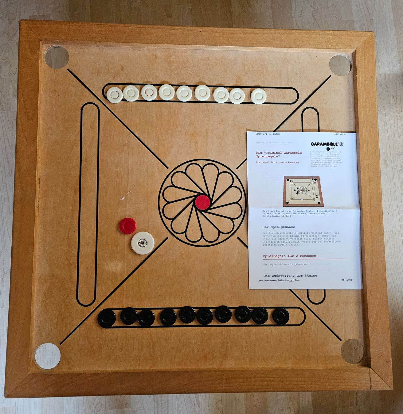 Giochi: Carambol Holzbrett – Usato da Oberdorf BL venduto da Sutter58 1