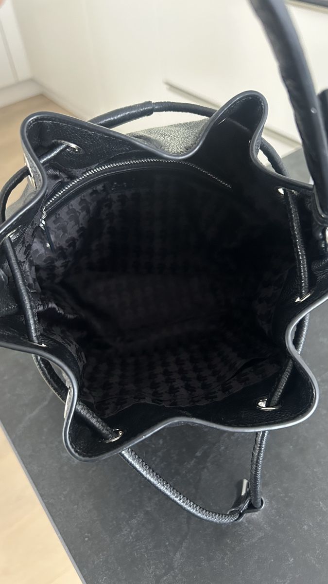 Karl Lagerfeld Borse da donna: Karl Lagerfeld Handtasche, Schwarz – Usato da Wolfhausen venduto da Nihei 3