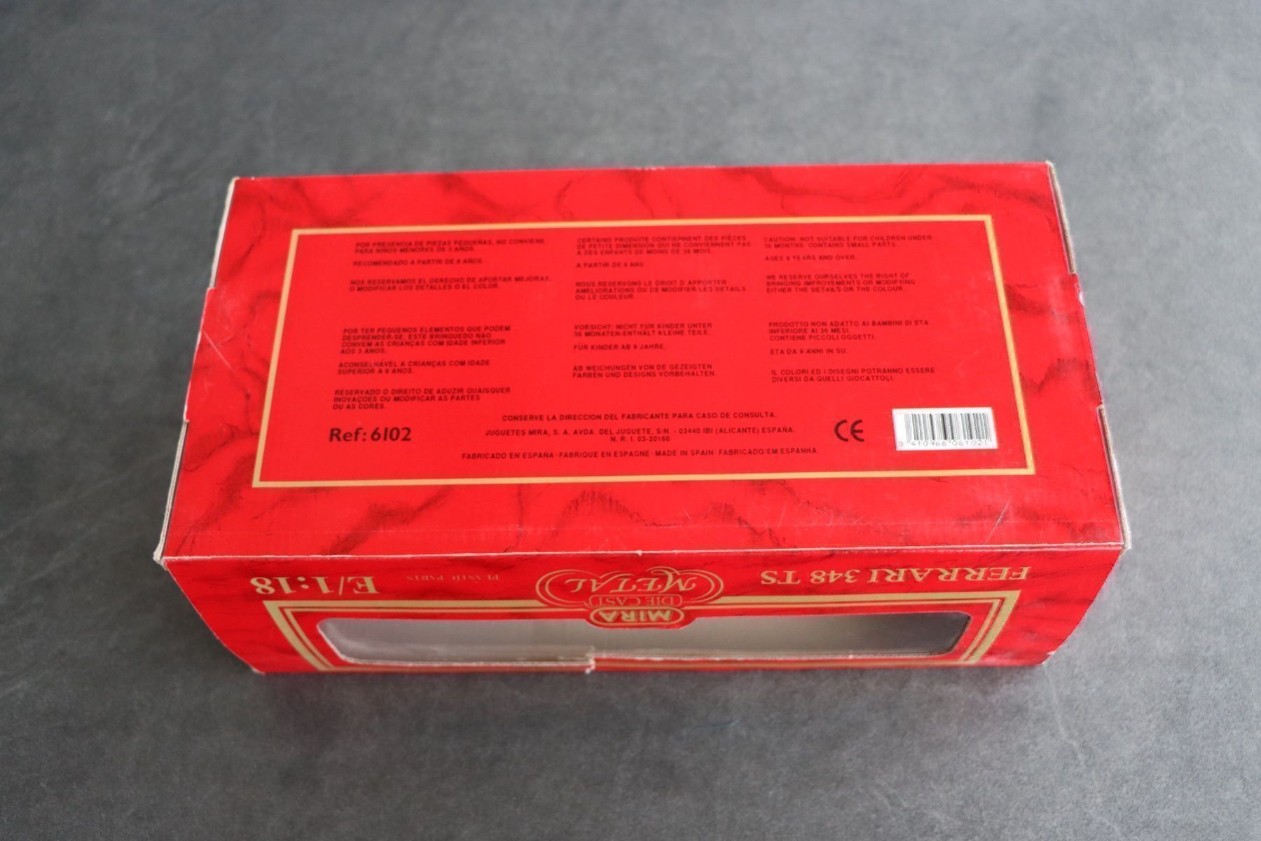 Modellautos: Ferrari 348ts 1:18 Mira – Gebraucht aus Bühl b.Aarberg von modelldiecast 2