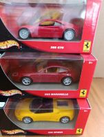 3x Ferrari Hothweels 1:43 550 Maranello, 360 Spyder, 288 GTO