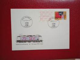 Sonderbrief Sonderstempel 75 Jahre SEV 1994 Basel 2