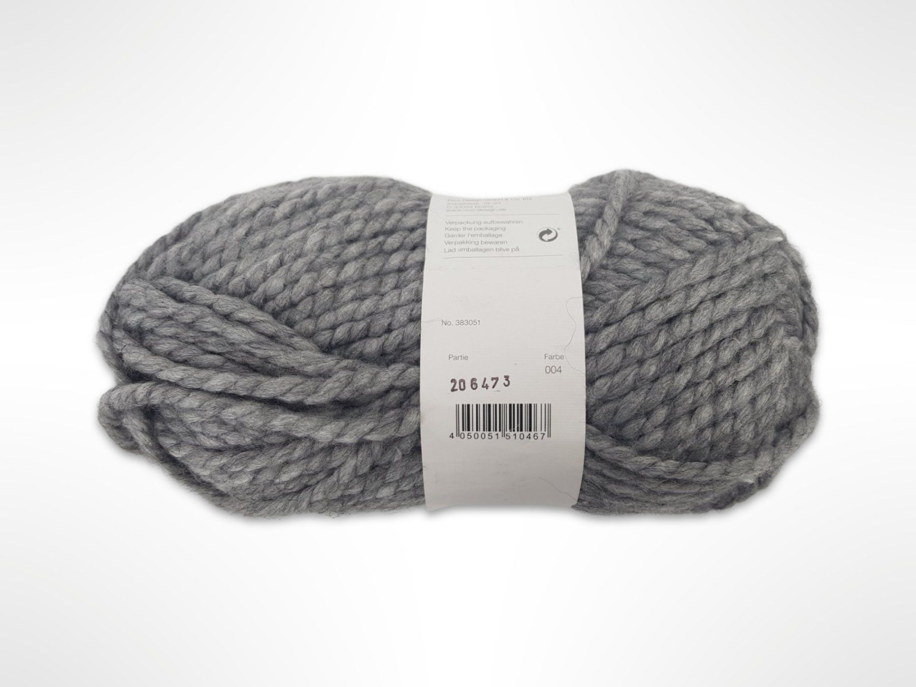 Lana: RICO DESIGN dicke Wolle Hellgrau 10 Stk. – Usato da Suhr venduto da Restwert_Suhr 4