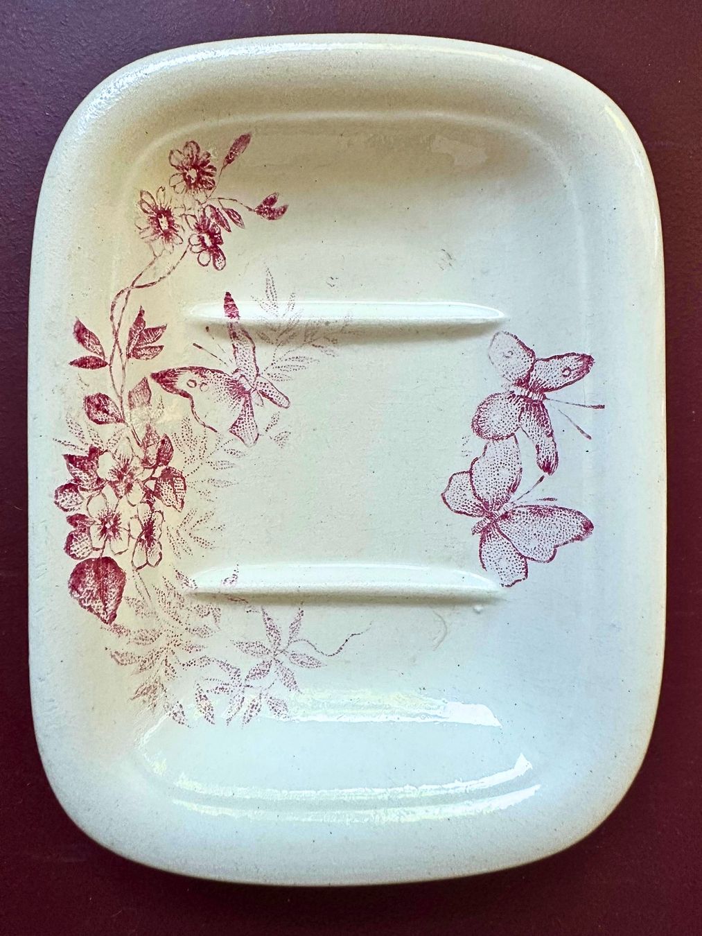 Portasapone: Charmant porte-savon en faïence – Usato da Pully venduto da Lili_Frei 1