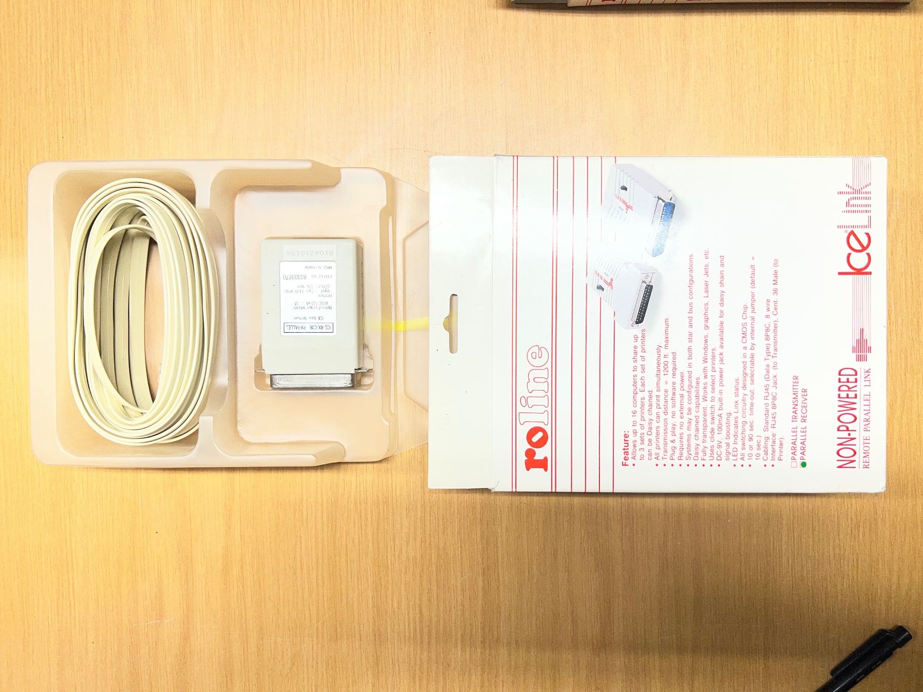 Unità & Adattatore: ICE Link Receiver (für Drucker mit Parallelport) – Nuovo e nell'imballaggio originale da Rapperswil SG venduto da Vlj 1