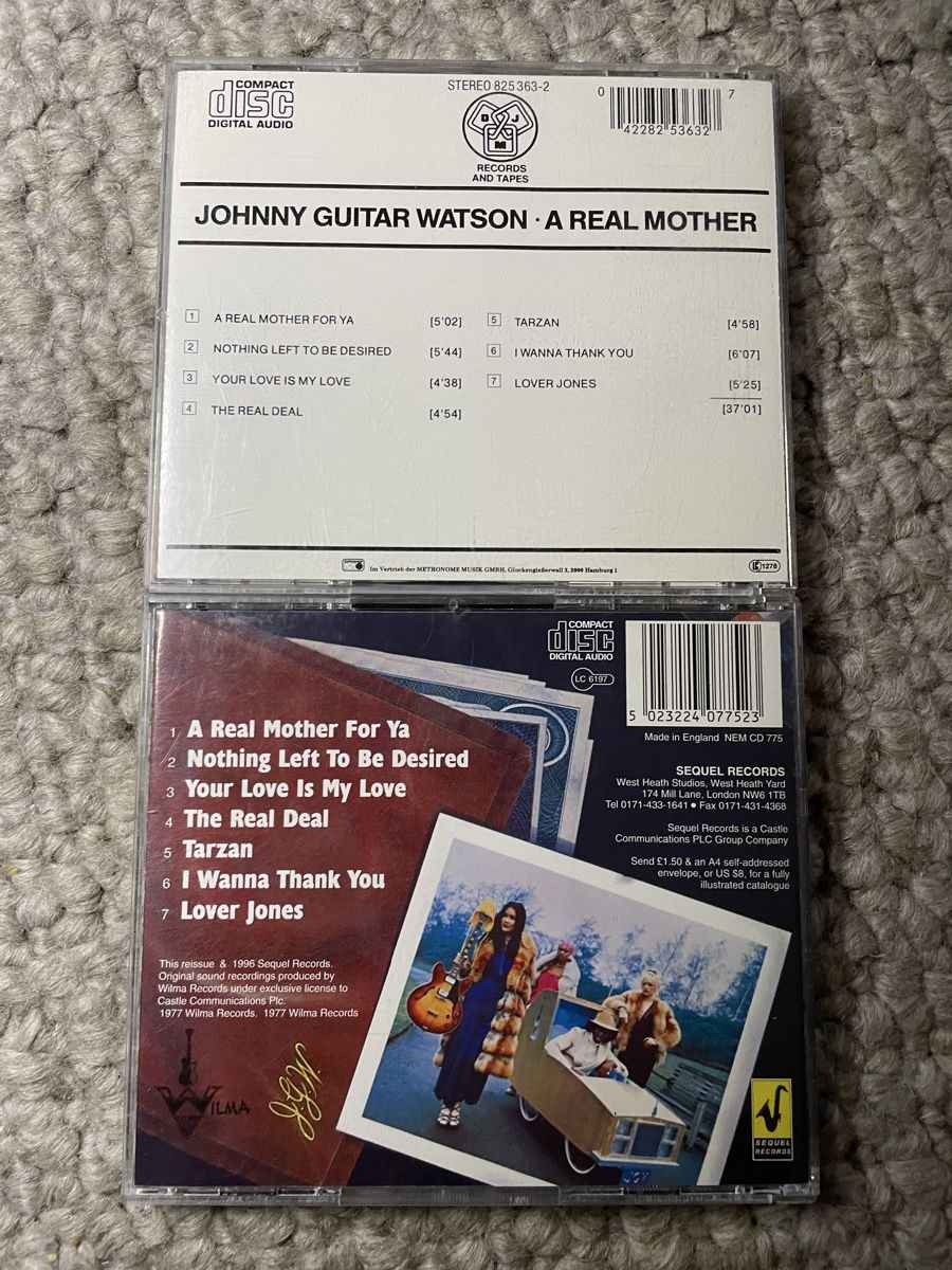 CDs: 2x Johnny Guitar Watson – Gebraucht aus Reinach AG von trigger7811 2