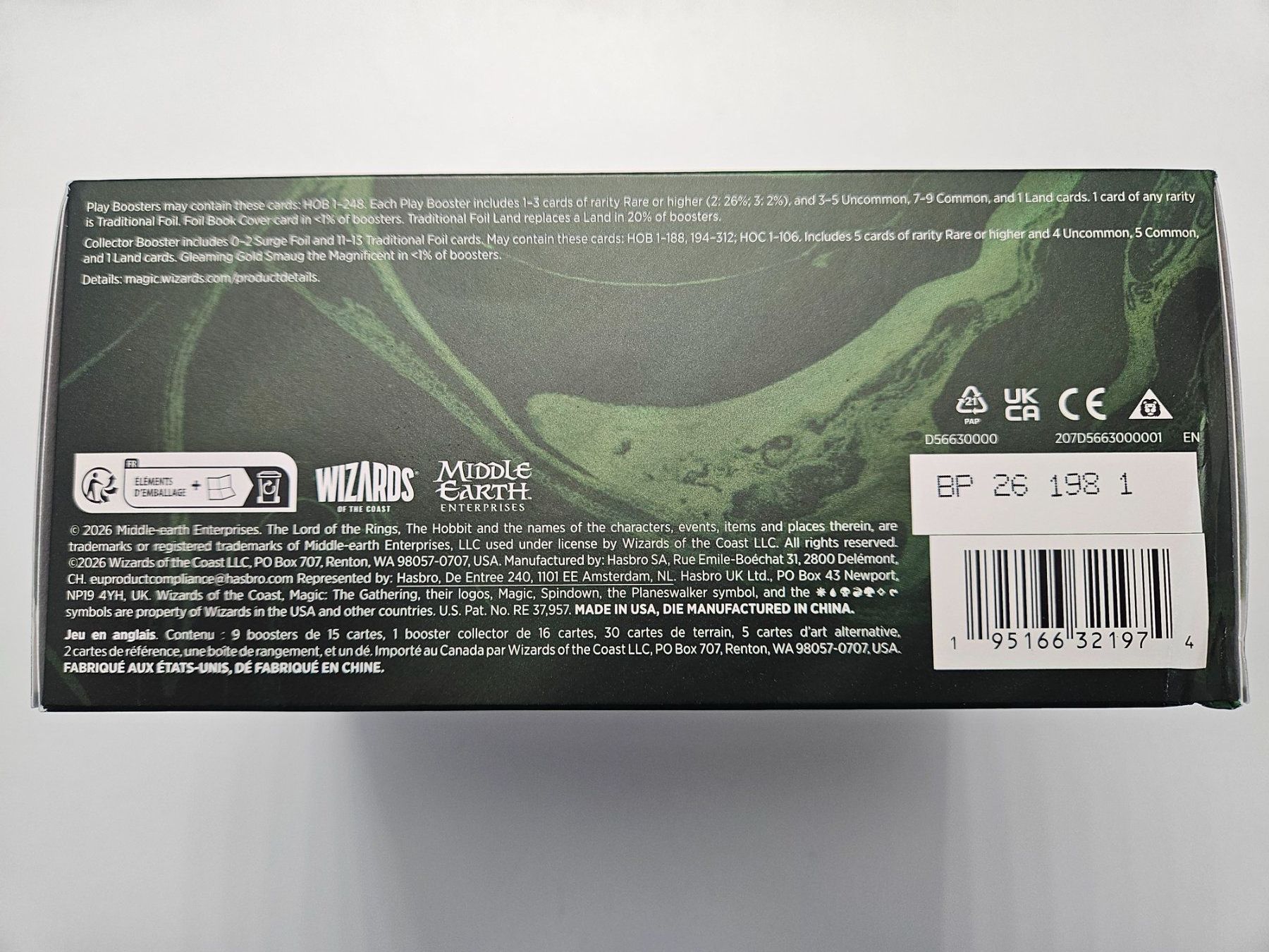 Magic The Gathering Cartes à collectionner: Magic The Hobbit Gift Bundle (Englisch) – Neuf avec emballage d'origine à Luzern par green_boy444 5
