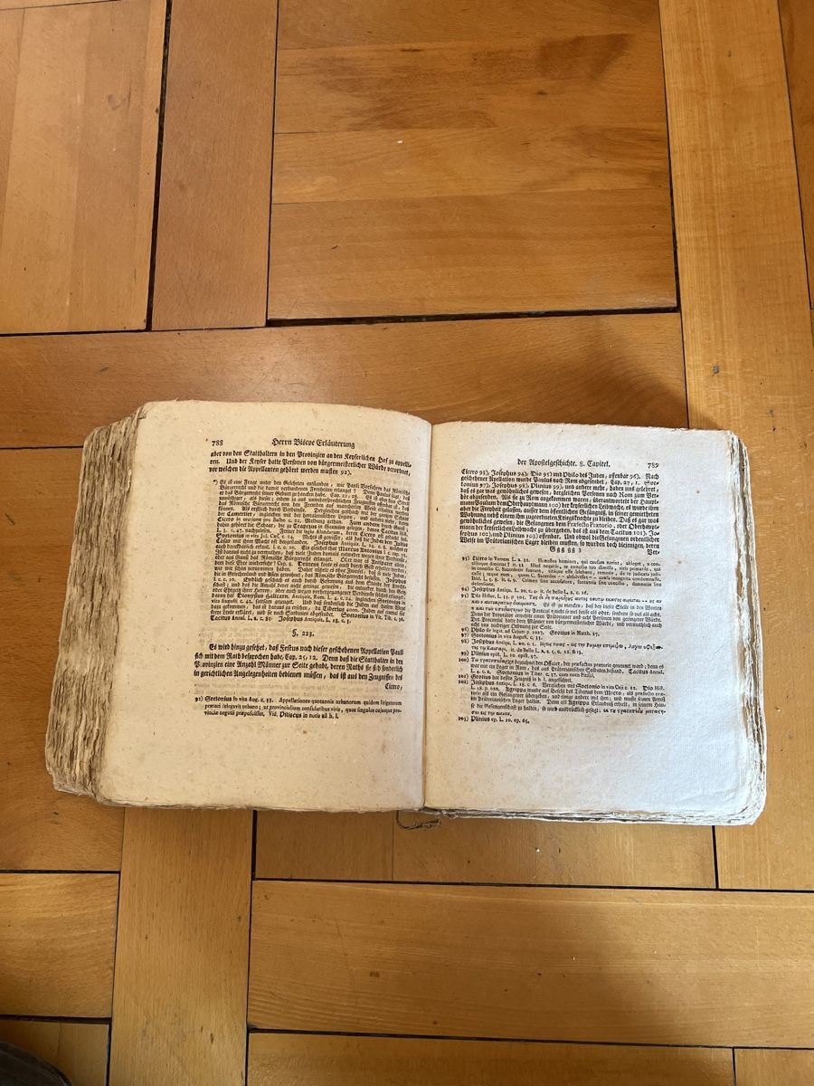Libri: Neues Testament 1756 – Usato da Spiegel b. Bern venduto da Vimoo 8