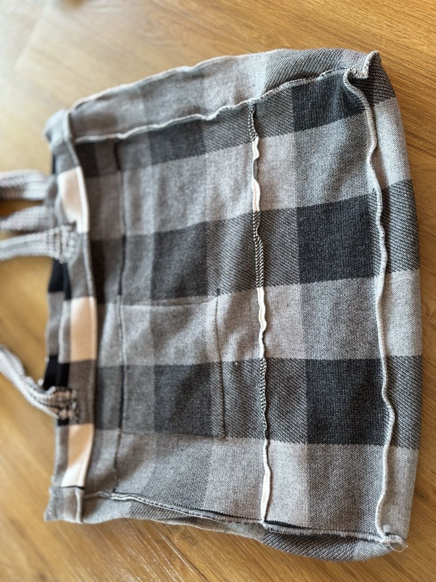 Borse: Stofftasche Retro, hübsche Badtasche, kariert – Nuovo (secondo la descrizione) da Bubikon venduto da hachia888 6