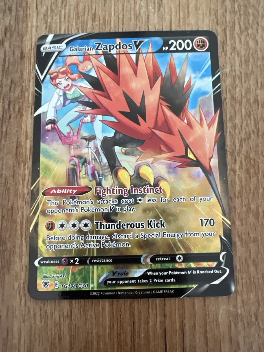 Pokémon Carte collezionabili: Zaptos TG19/TG30 – Usato da Egolzwil venduto da cariaschi