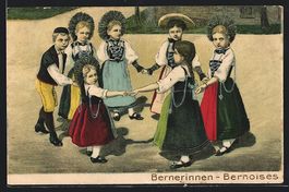 Bernerinnen - Bernoises, Kinder in Trach
