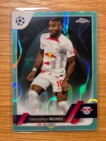 Topps Chrome Christopher Nknunku Aqua Lava