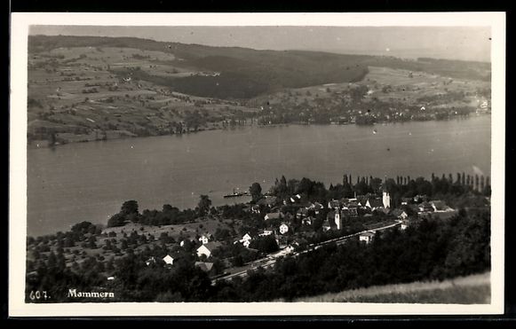 Ansichtskarten: AK Mammern, Ortsansicht am See – Gebraucht aus Berlin von bartko-reher