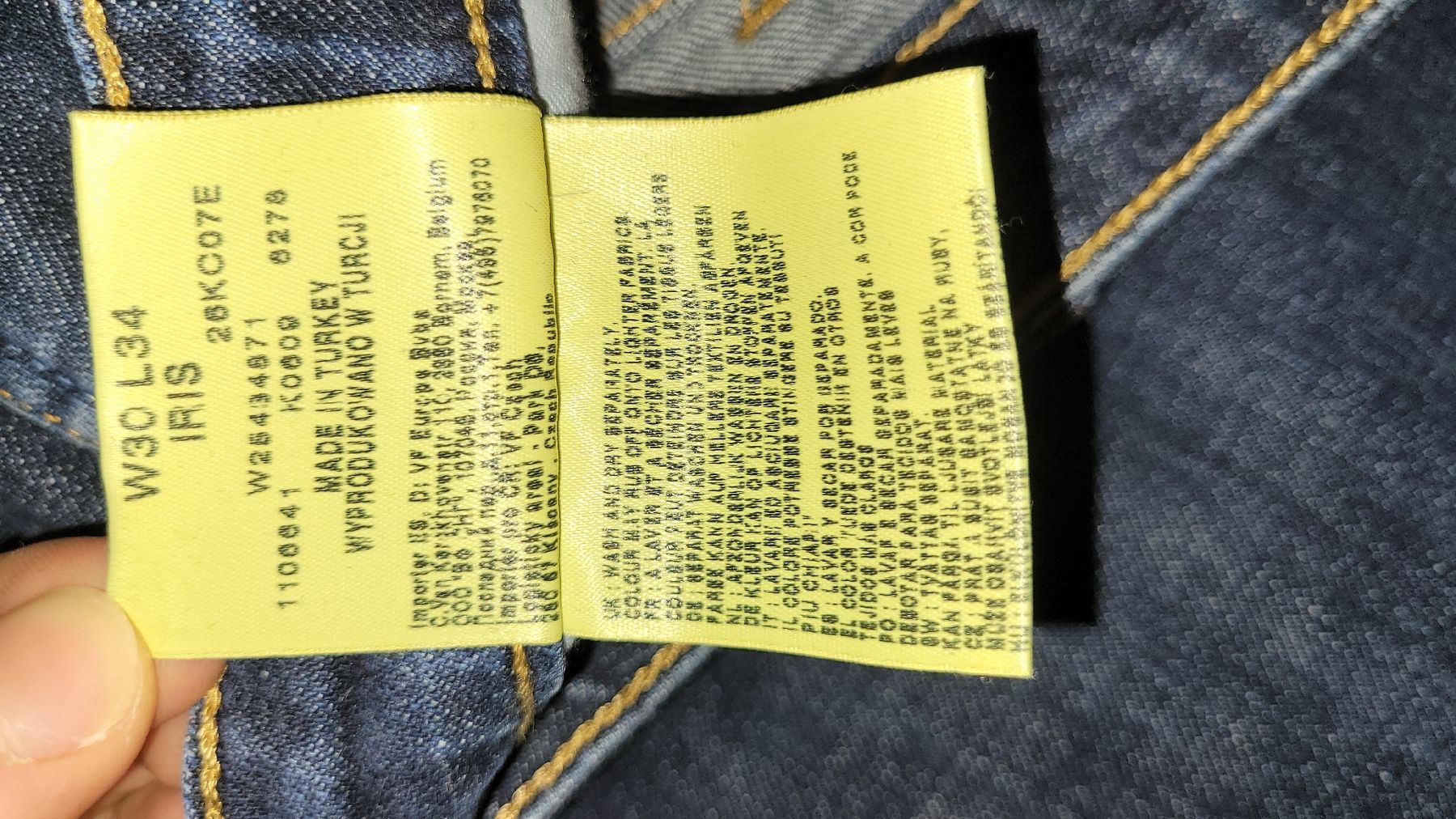 Wrangler Jeans: Wrangler Jeans Iris W30 L34 – Usato da Zürich venduto da mer_6tqg 3