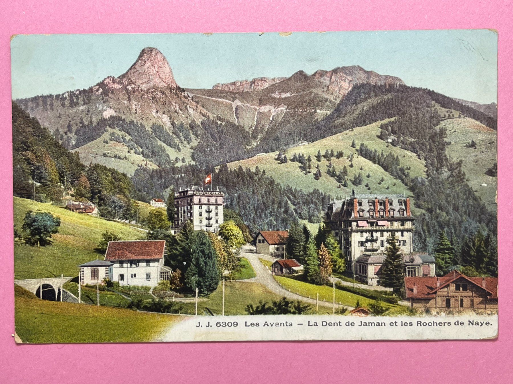 Cartoline postali: Les Avants - Rochers de Naye – Usato da Steg VS venduto da danwer74